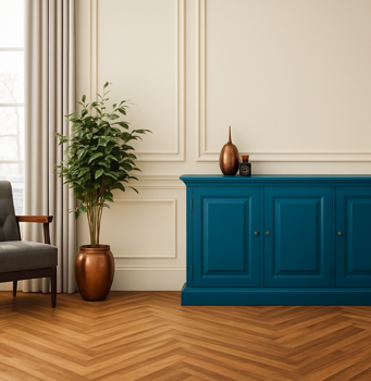 1 credenza blu savoia